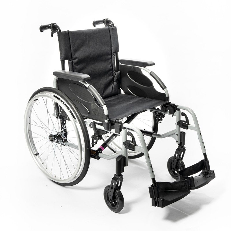 Кресло-коляска Action 2 (откидная спинка, литые колеса)