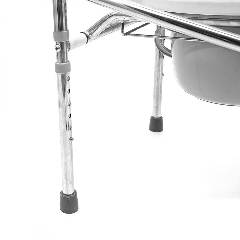 Кресло-стул с санитарным оснащением пассивного типа повышенной грузоподъемности (без колес)