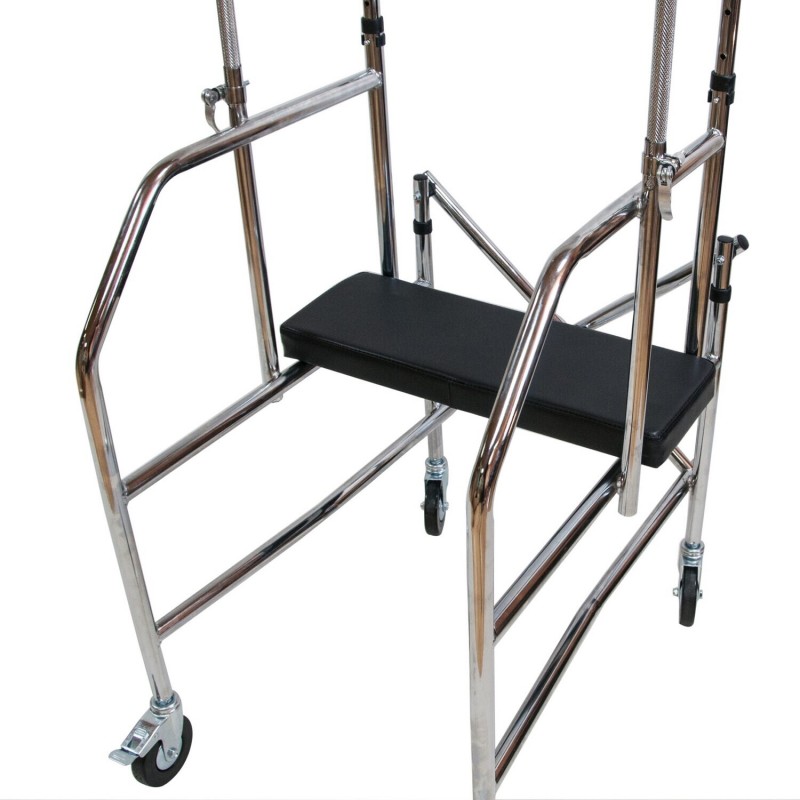 Ходунки с подмышечной опорой на колесах