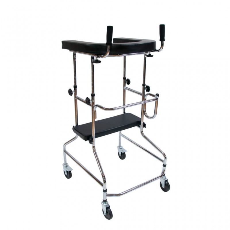 Ходунки с опорой на предплечье на колесах