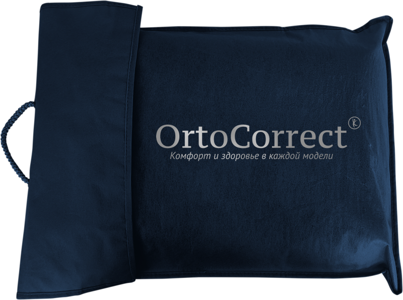 Анатомическая подушка под голову универсальная "Евро мини( туристическая)" (высота 10 см)