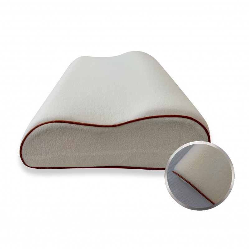 Подушка ортопедическая (под голову) р. 59*36 *11/9см)