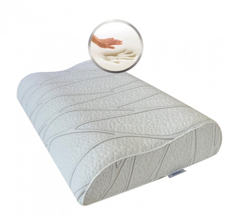 Подушка ортопедическая (под голову) р.48*32*12/10см)