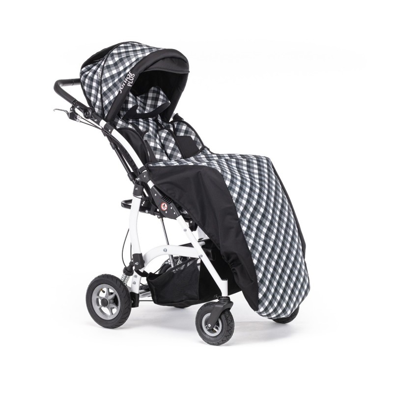 Кресло-коляска для детей-инвалидов и детей с заболеванием ДЦП(прогулочная), модель (JUNIOR PLUS), р.3-до165 см.